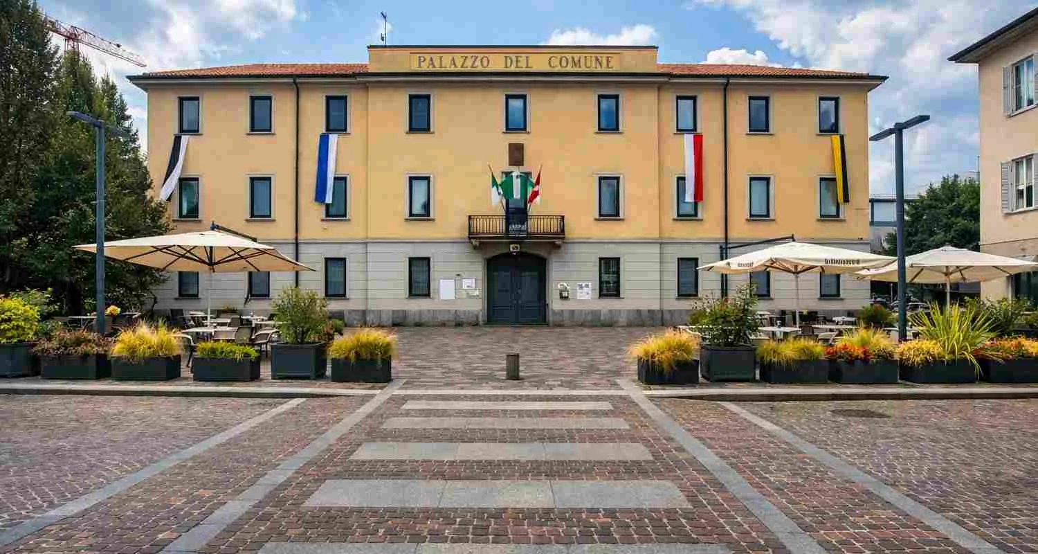 Palazzo del Comune di Meda sede del concorso pubblico per assunzioni a tempo indeterminato