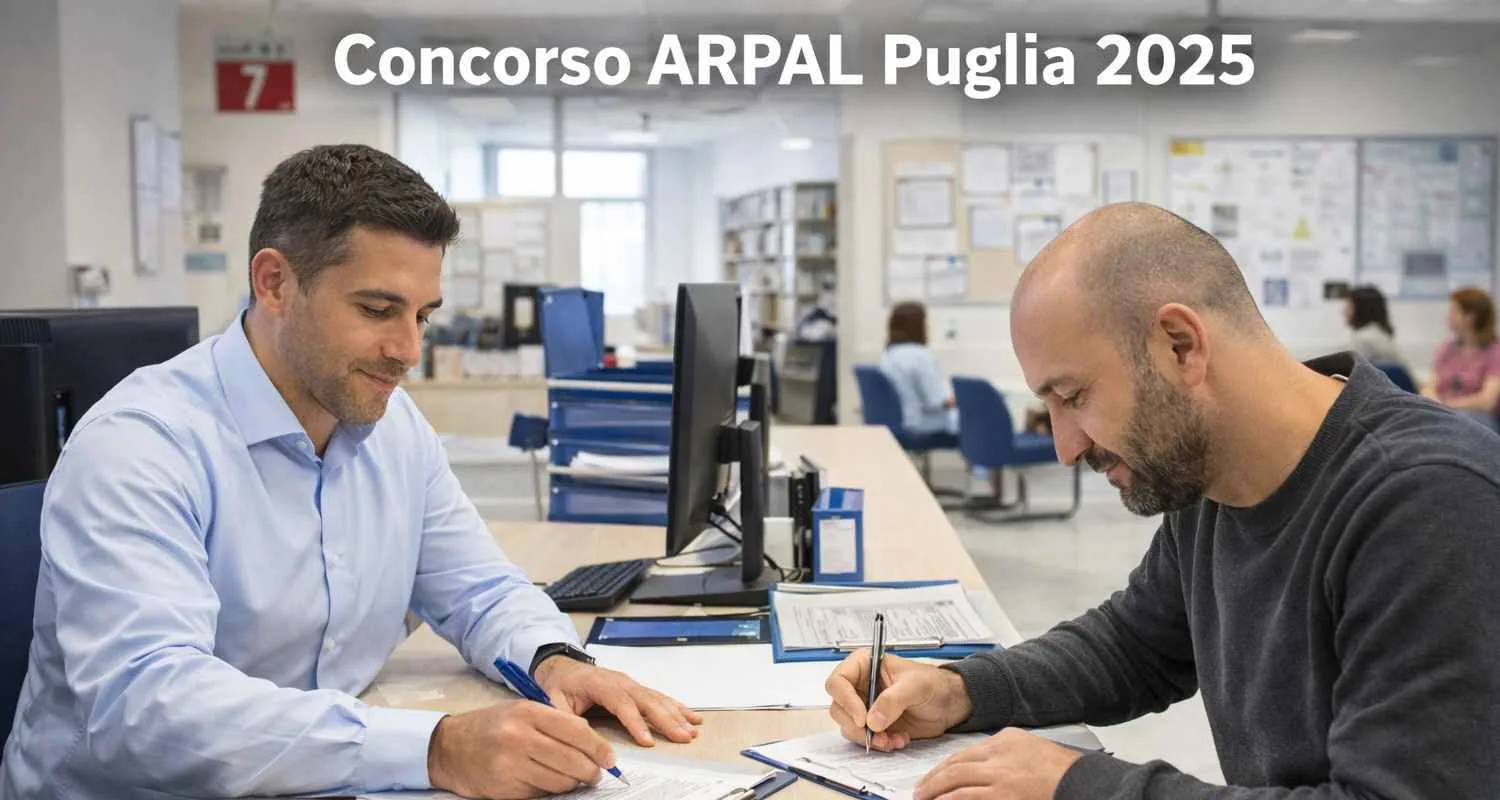 Sportello centro per l’impiego con operatore e candidato