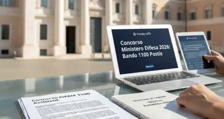 Assistente RIPAM 1100 - Bando Ministero Difesa.