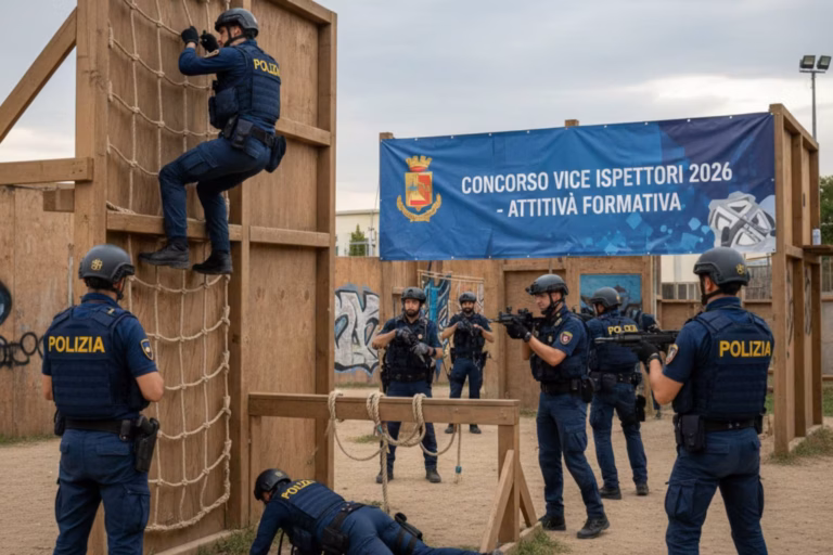 Concorsone Polizia di Stato 2026 – 1000 posti per vice ispettori