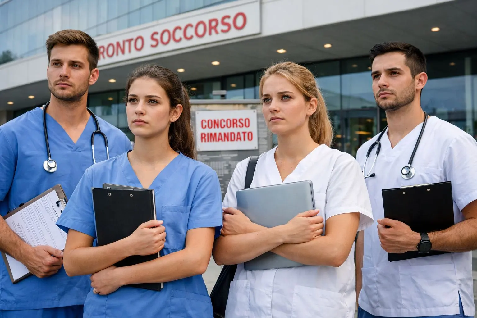 Infermieri neolaureati in Romagna in attesa dei concorsi rinviati