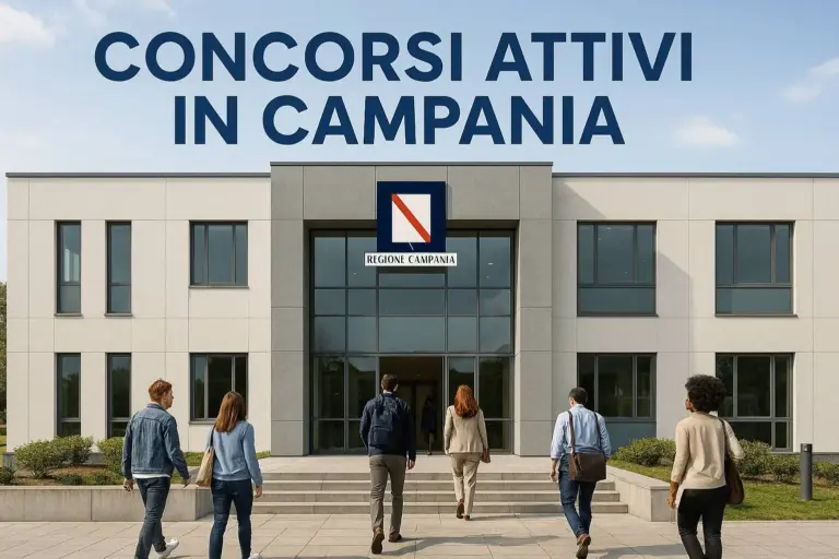 edificio pubblico Campania concorsi 2026