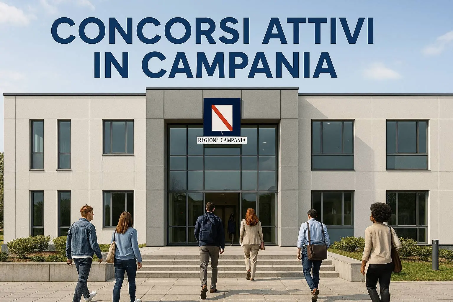 edificio pubblico Campania concorsi 2026