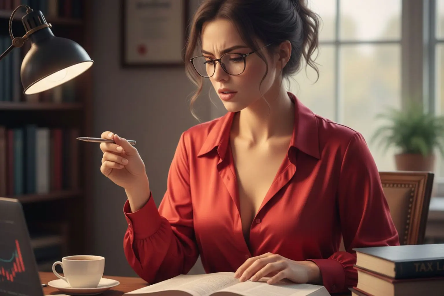 Ragazza che studia diritto tributario per concorso Agenzia delle Entrate 2025