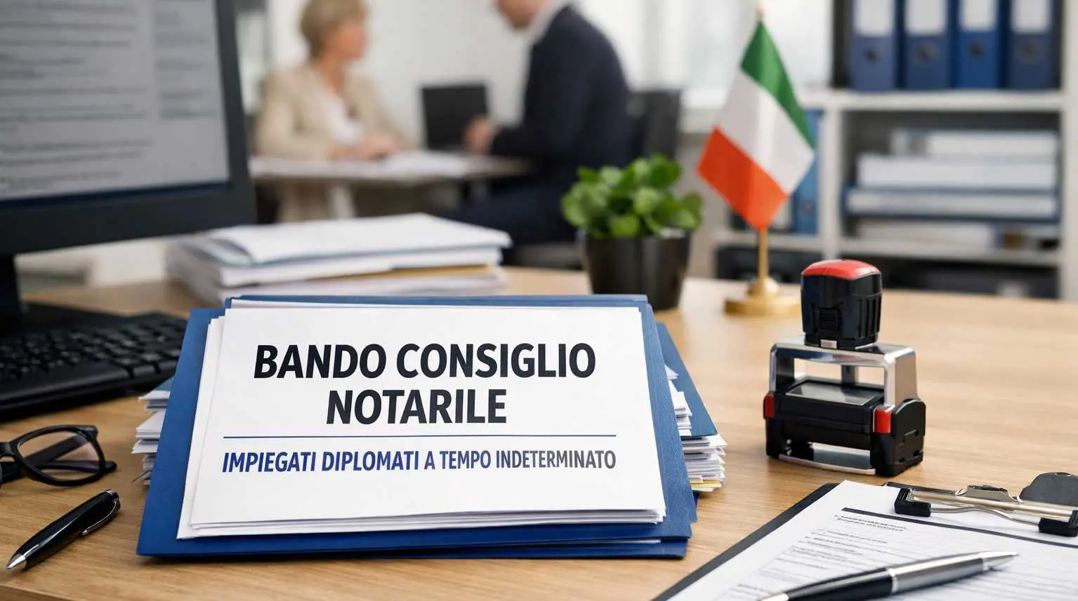 Bando Consiglio Notarile per impiegati diplomati a tempo indeterminato in ufficio amministrativo
